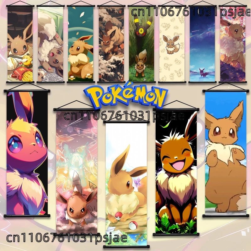 Home Improvement Furniture - Pokémon Eevee Scroll Decorations, High -
