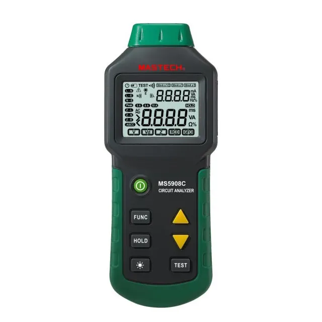 MASTECH MS5908C LCD Circuit An - Circuit Breaker Finder recension och pris
