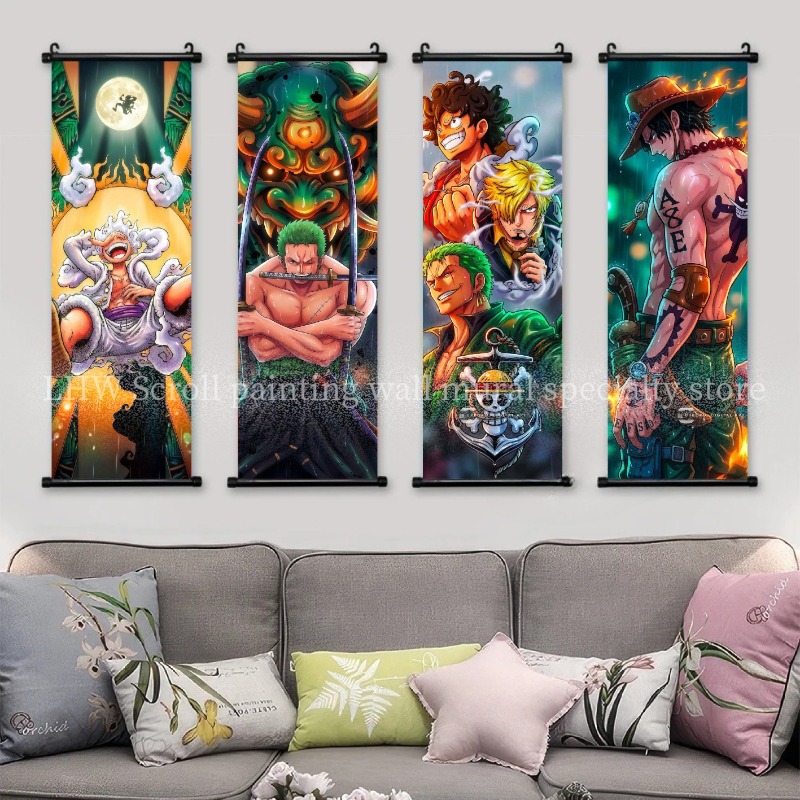 One Piece Scroll Hanging Paint - Home Improvement Furniture recension och pris