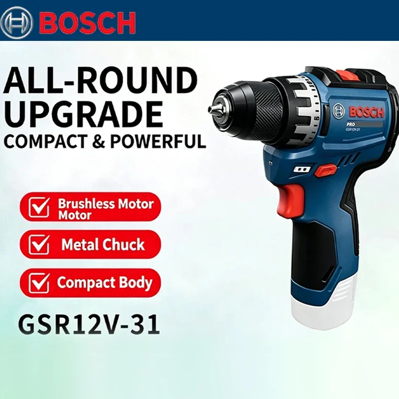 Bosch GSR 12V-31 Brushless Ele - Home Improvements recension och pris