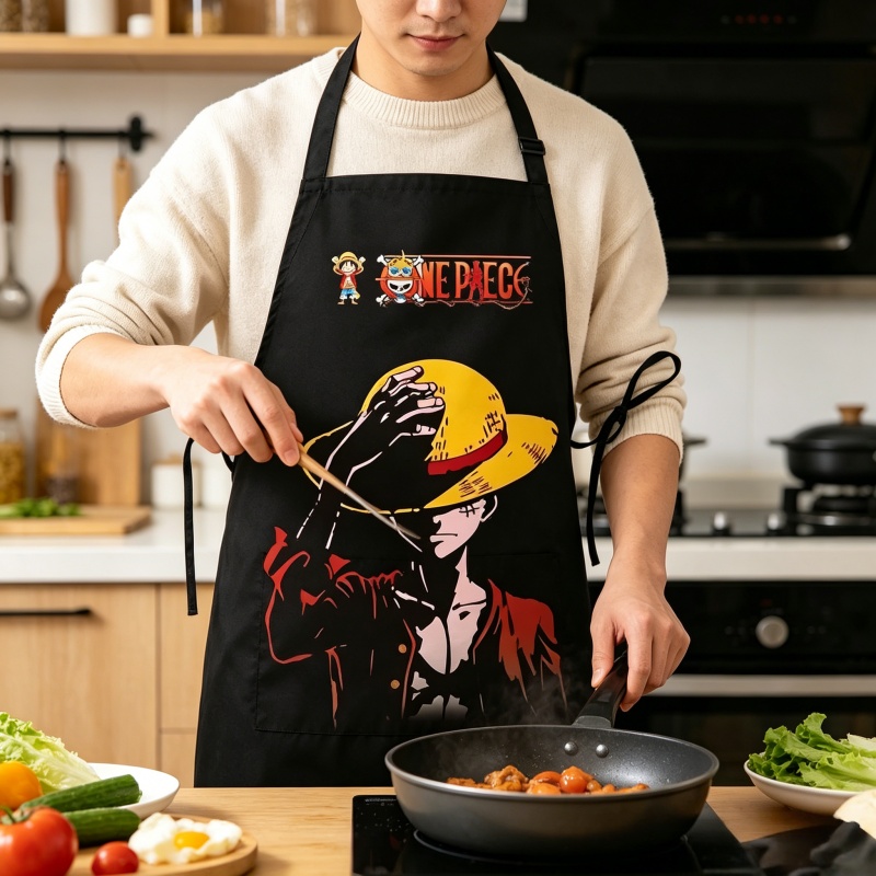 One Pieces Luffy Apron Printed - Home Improvement Furniture recension och pris