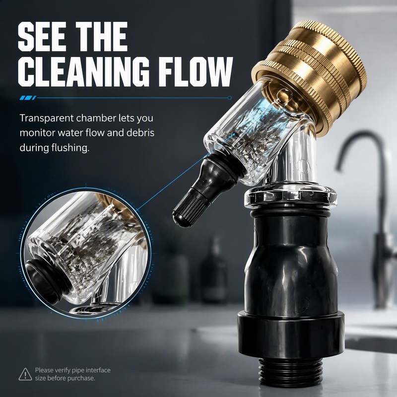 Transparent Visual Water Filte - Home Improvement K&B Construction recension och pris