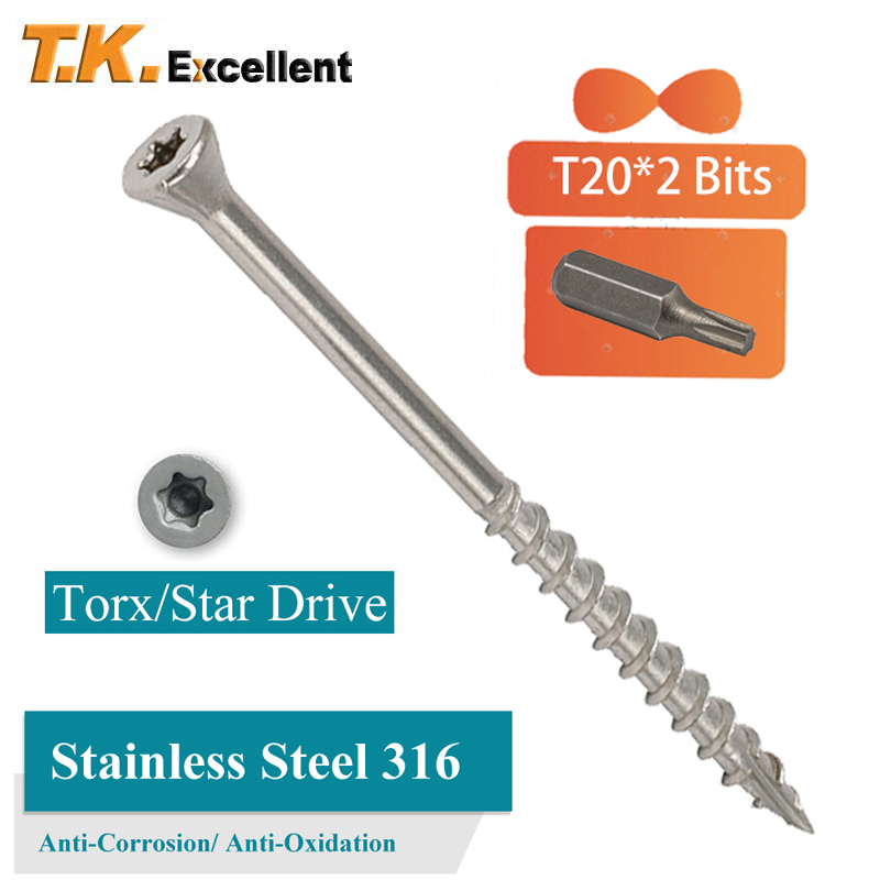 Stainless Steel Torx Wood Scre - Deck Screw Stainless recension och pris