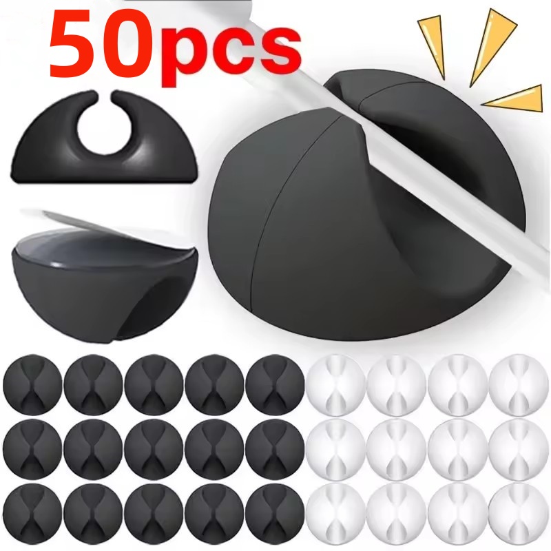 5/50Pcs Cable Clip Winder Orga - Cable Staple Clip recension och pris