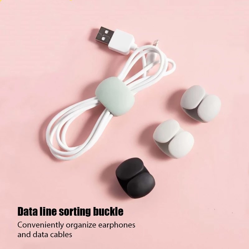 Silicone Cable Organizer USB C - Cable Staple Clip recension och pris