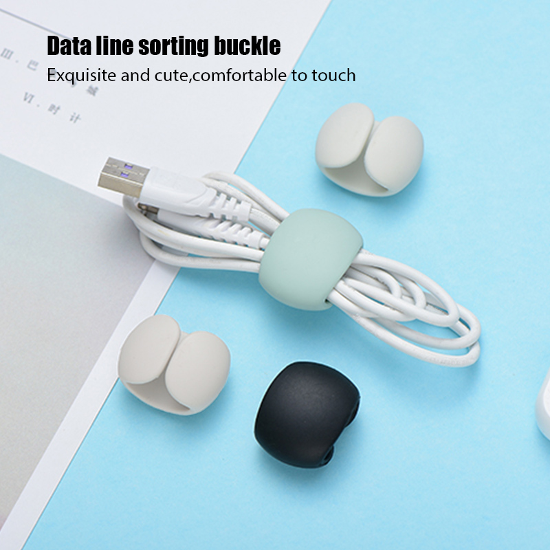 Silicone Cable Organizer USB C - Cable Staple Clip recension och pris