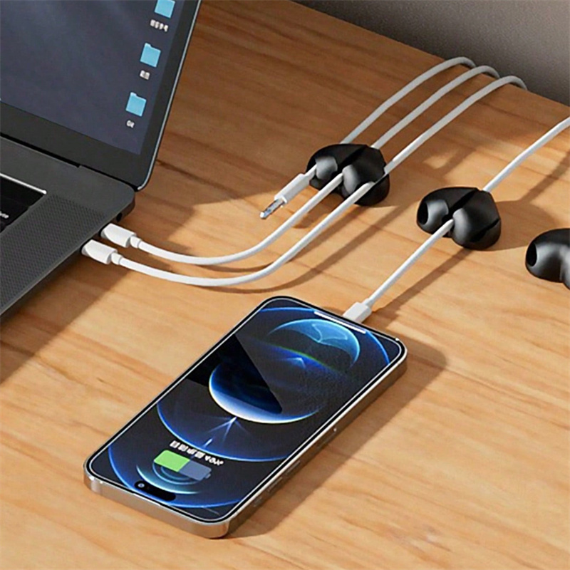 2pcs Heart-Shaped Mini Cable W - Cable Staple Clip recension och pris