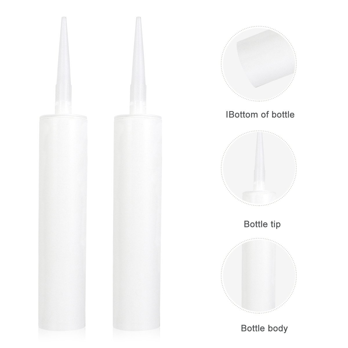 5Pcs Empty Refillable Plastic  - Home Improvements recension och pris