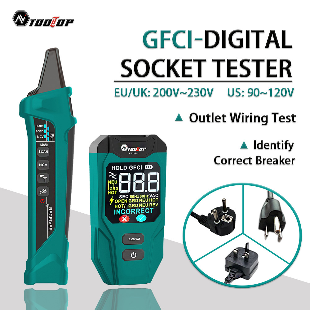 TOOLTOP ET32 Digital Circuit B - Circuit Breaker Finder recension och pris
