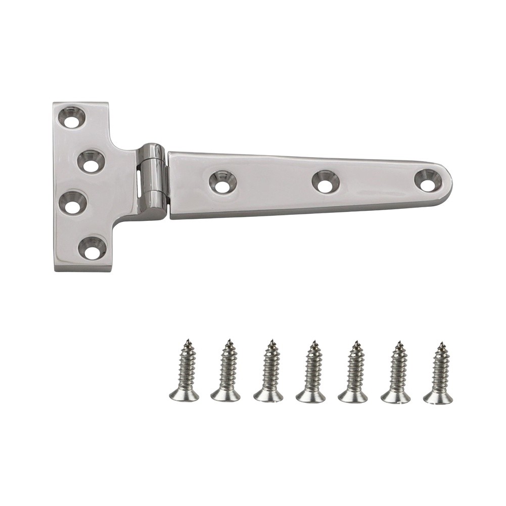 316 Stainless Steel T Hinge wi - Deck Screw Stainless recension och pris