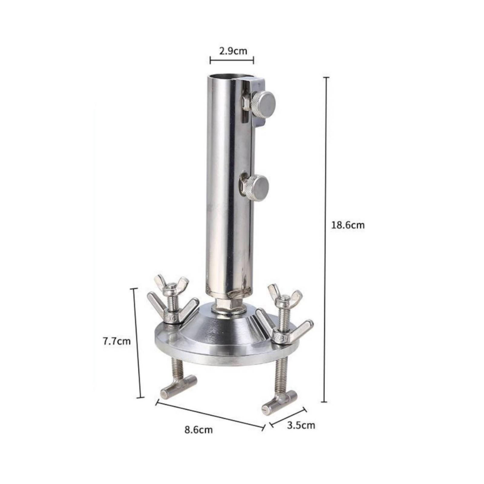 Umbrella Stand with Clamping F - Deck Screw Stainless recension och pris