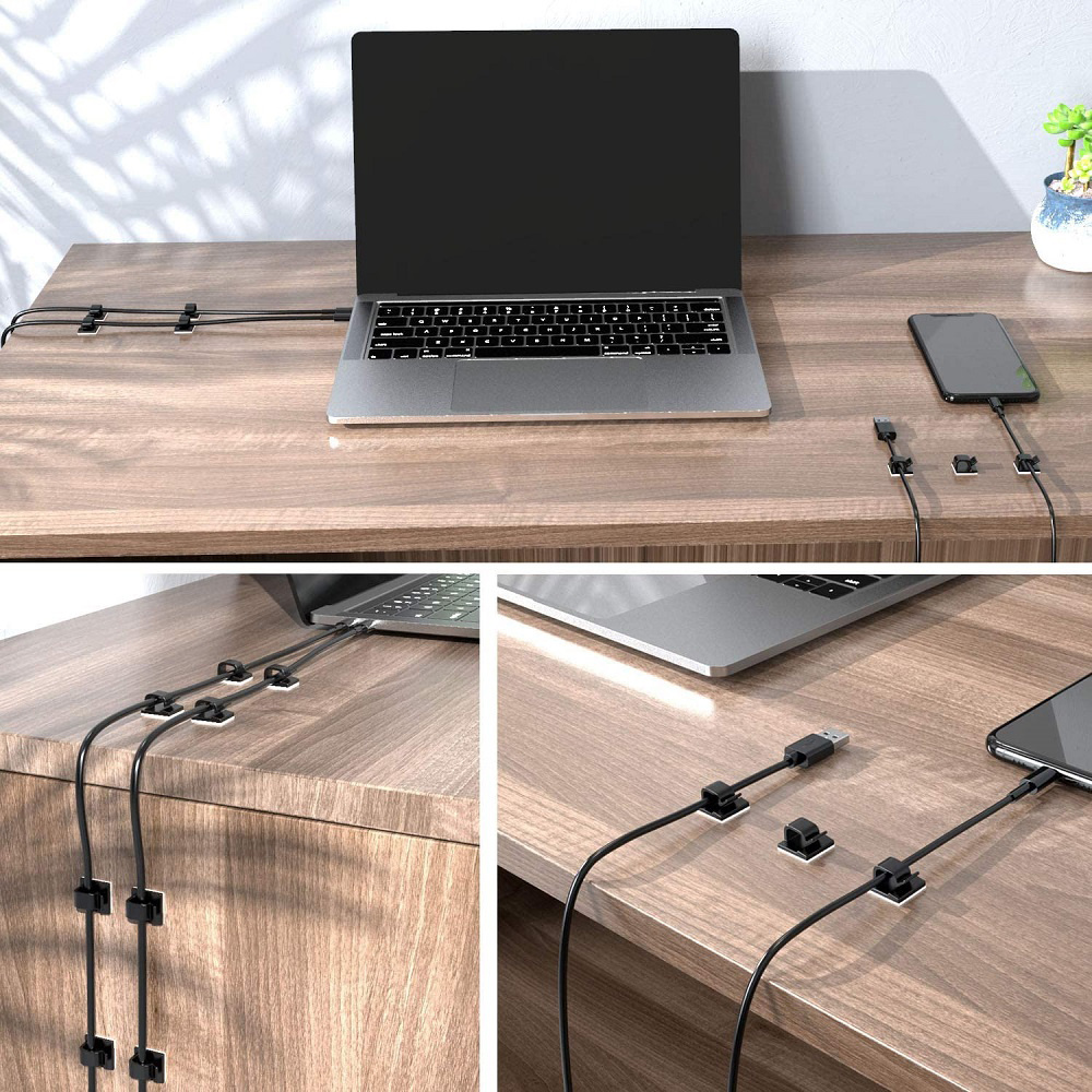 50PCS Self-Adhesive Car Cable  - Cable Staple Clip recension och pris