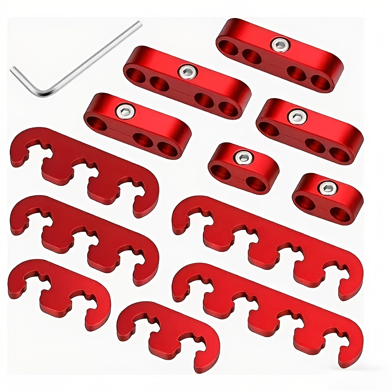 12PCS Engine Spark Plug Cable  - Cable Staple Clip recension och pris