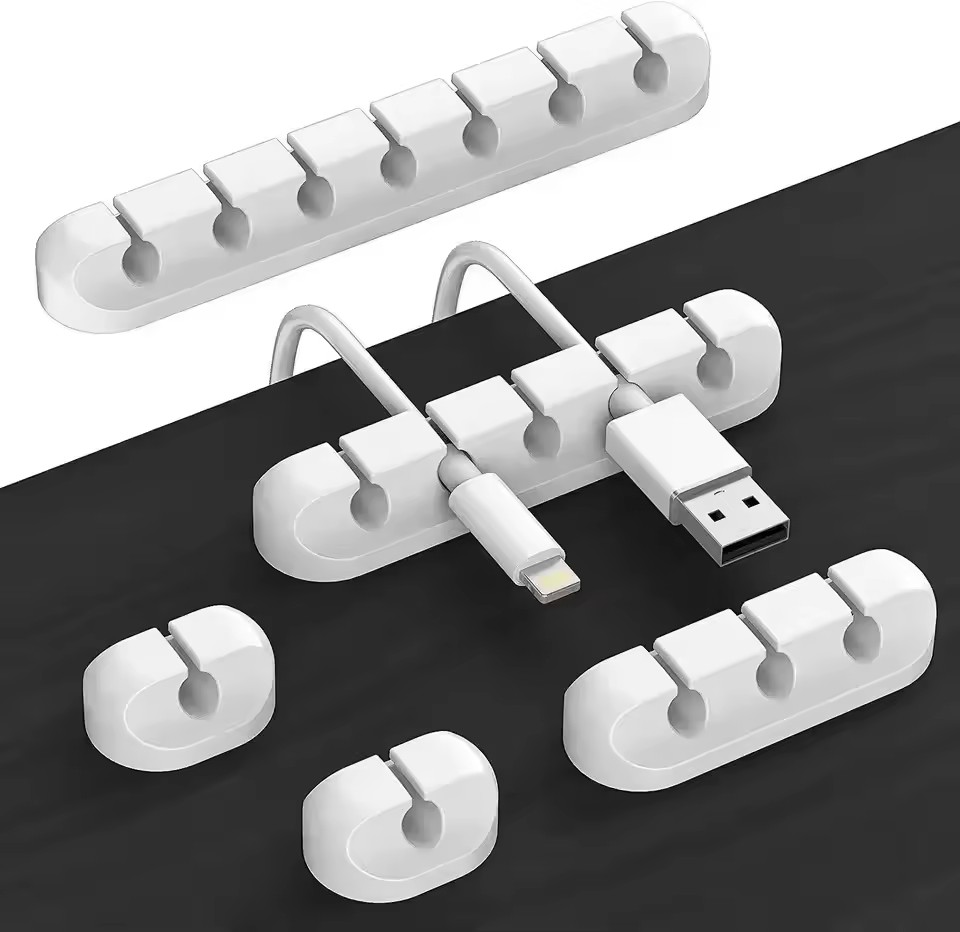 Cable Cord Wire Organizer Sili - Cable Staple Clip recension och pris