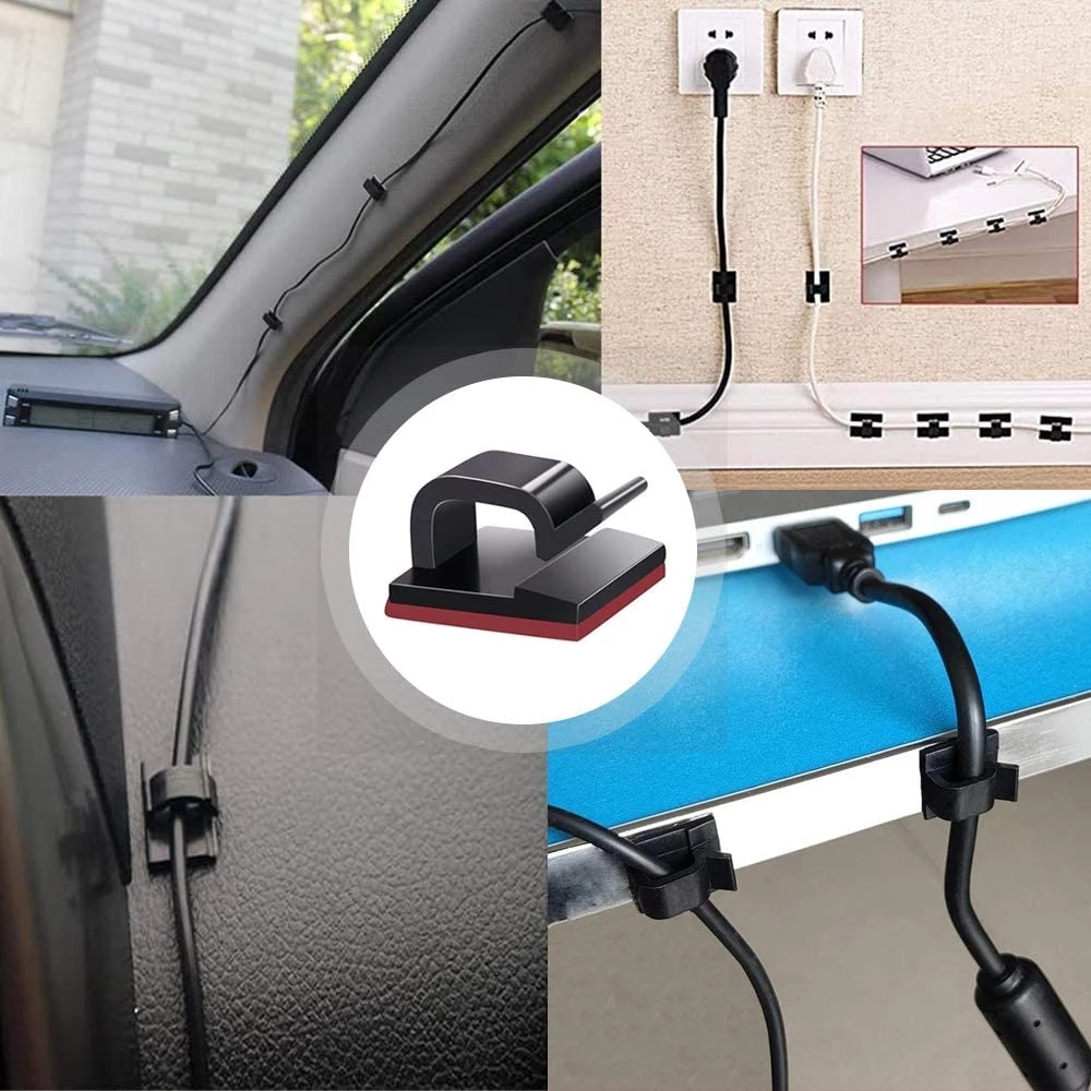 10/20/50PCS Self-adhesive Cabl - Cable Staple Clip recension och pris